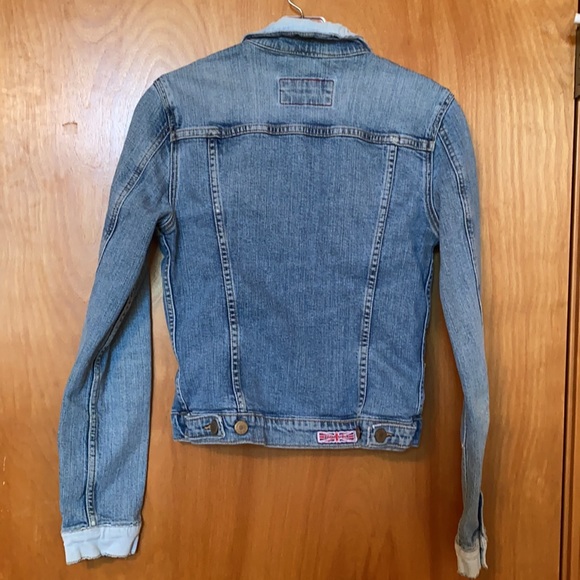 Hudson distressed jean jacket - Picture 6 of 8